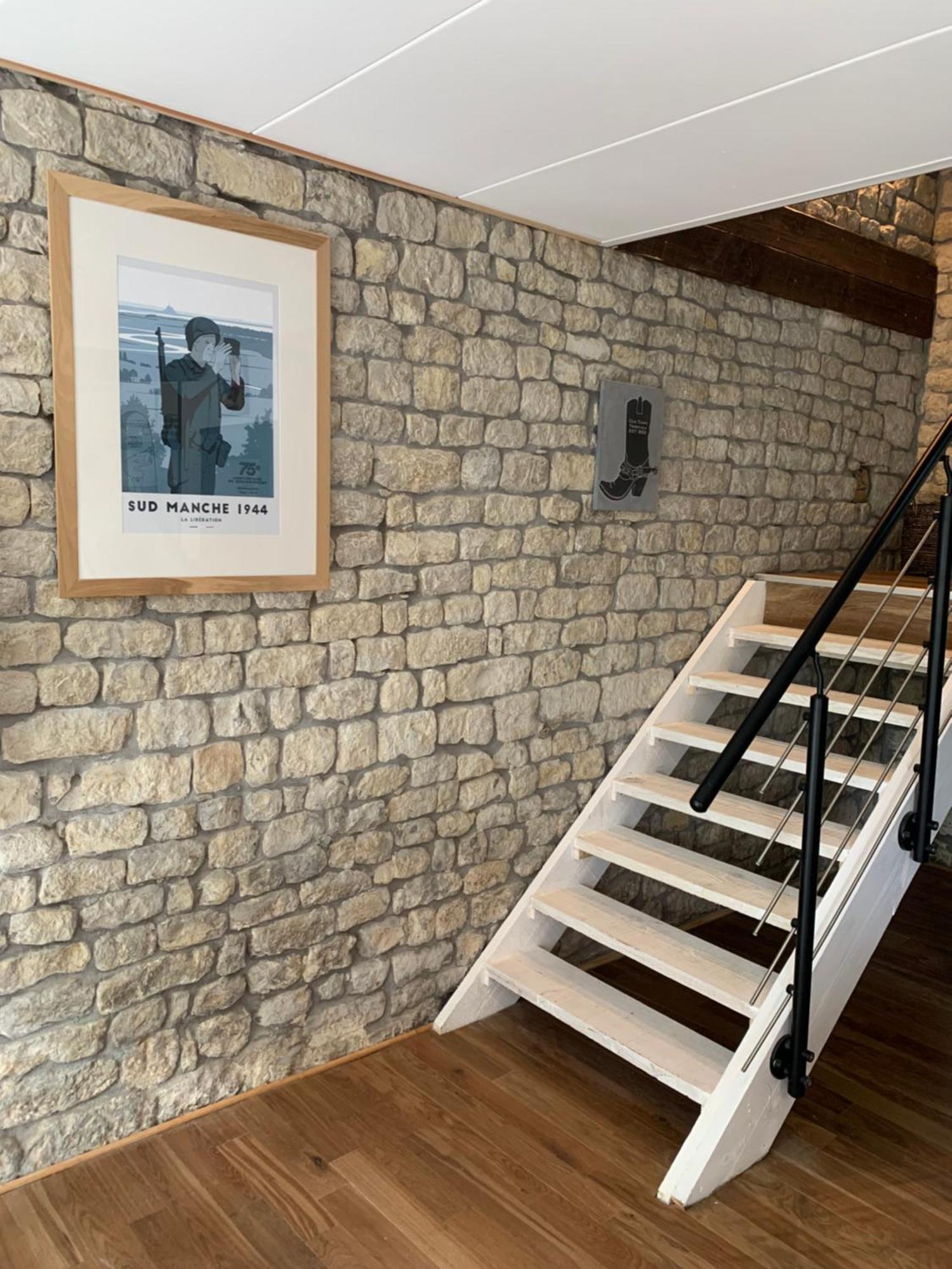Comfortable House For 6 Guests In Saint-Come-Du-Mont别墅 外观 照片