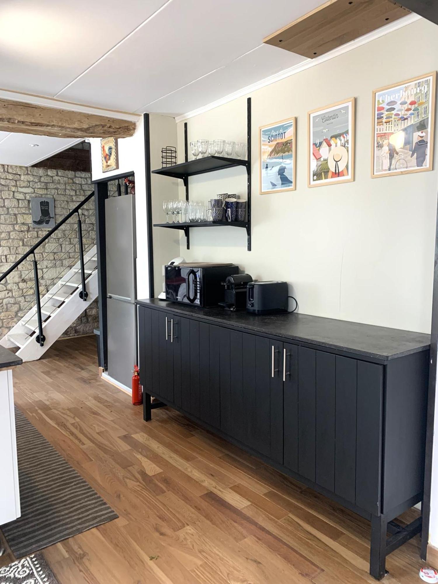 Comfortable House For 6 Guests In Saint-Come-Du-Mont别墅 外观 照片