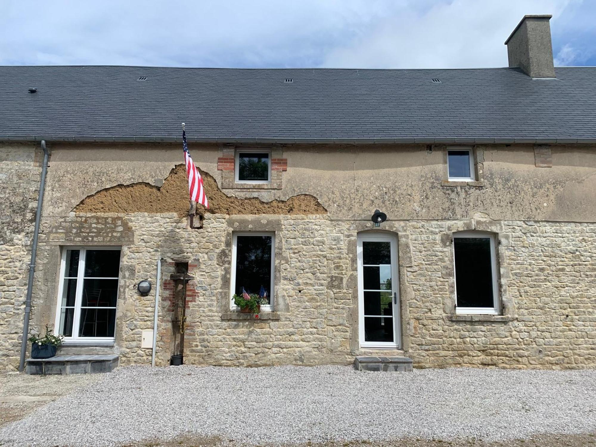 Comfortable House For 6 Guests In Saint-Come-Du-Mont别墅 外观 照片